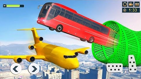 Impossible Bus Stunts Driving 2021- Maga Ramp Bus Games 3D- Android gameplay