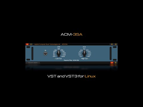 ACM 3SA Passive Filter - Free Plug-In for Linux