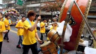 內湖媽祖藝文煙火祭 遶境-淡水池府轎聯會 大顆鼓