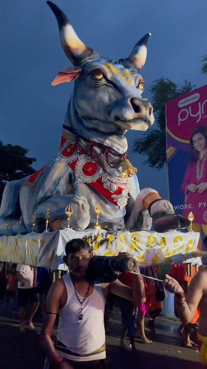 Nandi❤️💫🐃 #dj #shivmandirakhadakarala #remix #yashomatimaiyasebolenandlala #nandi