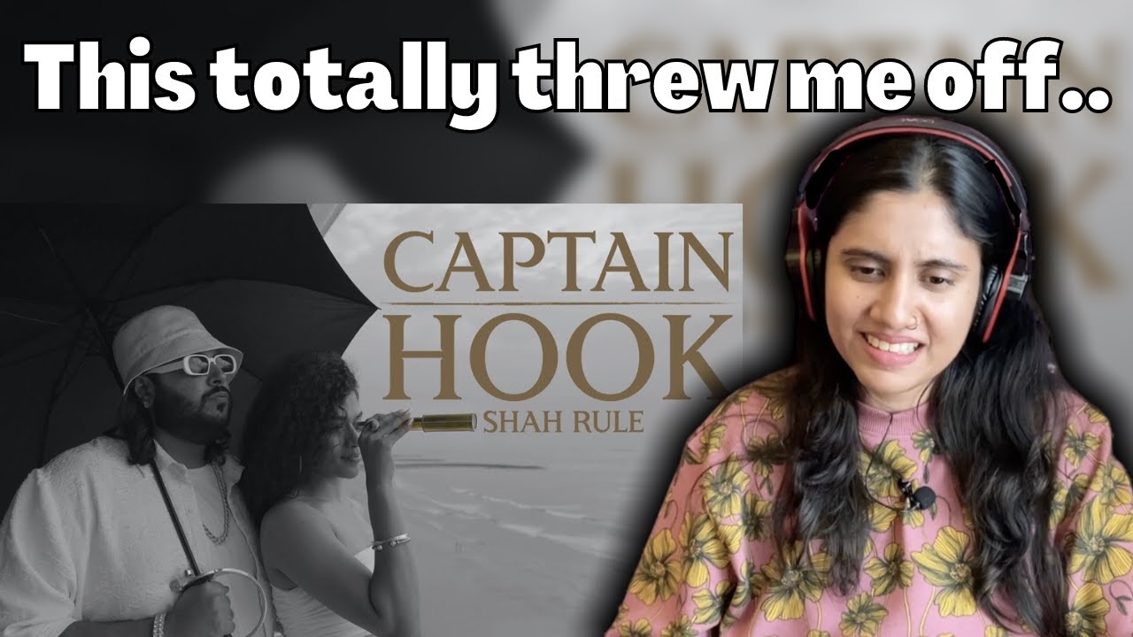 Shah Rule - Captain Hook Reaction | Prod. by Zero Chill | Official Music Video| Ashmita Reacts
