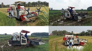 crown combine MCH 2000 PJ STAR, combine harvester kubota DC 35 Plus