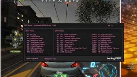 NEED FOR SPEED WORLD MULTIHACK
