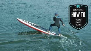 The step back turn / pivot turn  // How to SUP videos