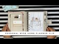 Home Planner Flip | Personal Wide Rings Moterm Planner