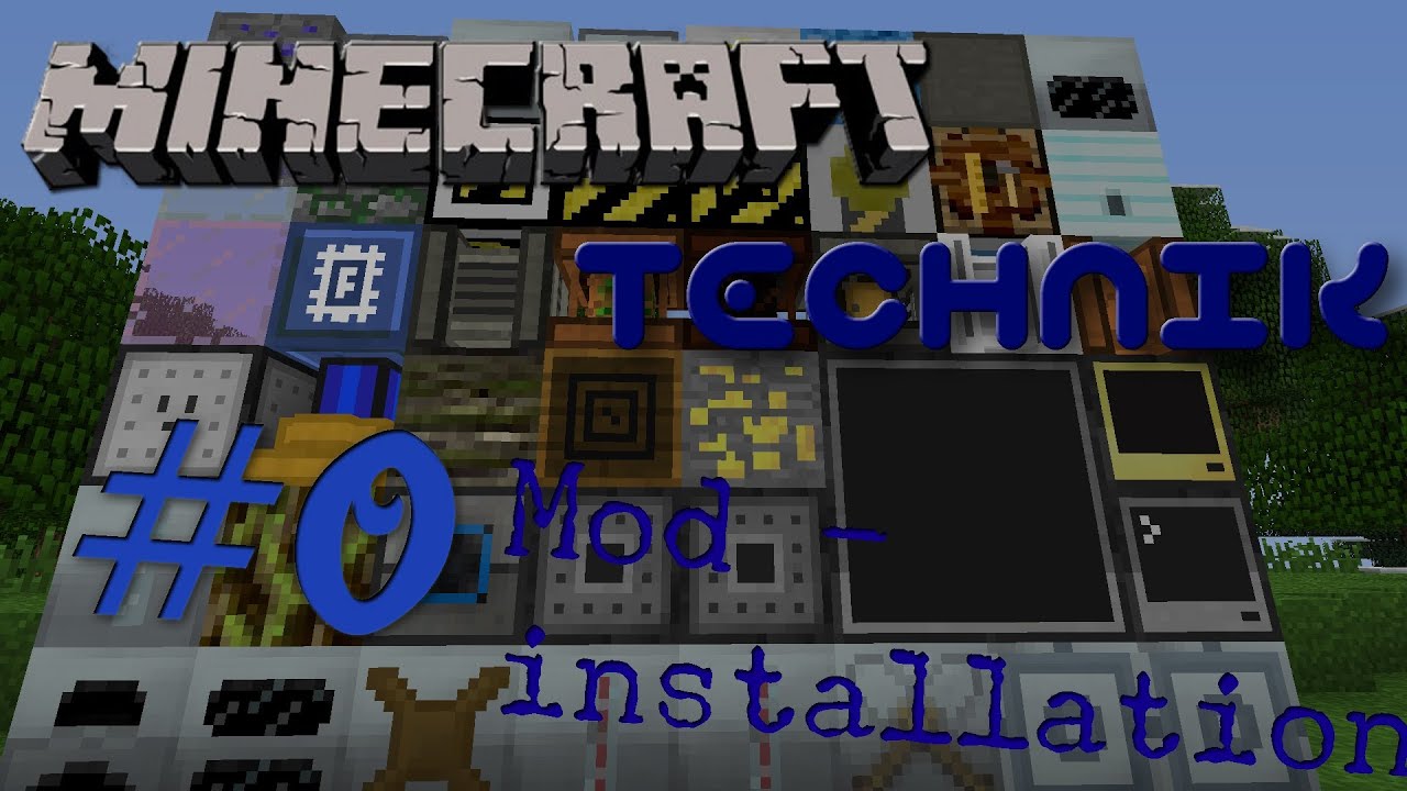 Minecraft Technik [Deu/HQ] #00 - Modinstallation - YouTube