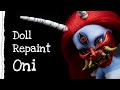 Doll repaint oni