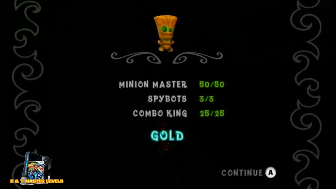 Crash  Of The Titans - Nintendo Wii - Lumber Yard: Don't Eat the Yellow Brick Load - Difficulty Hard