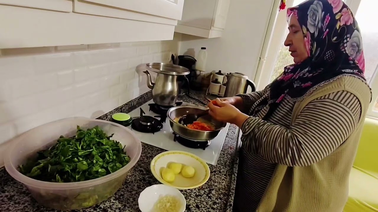 🏡 Köy Mutfağı | 🥘 Karışık Sebzeli Ispanak Yemeği Tarifi