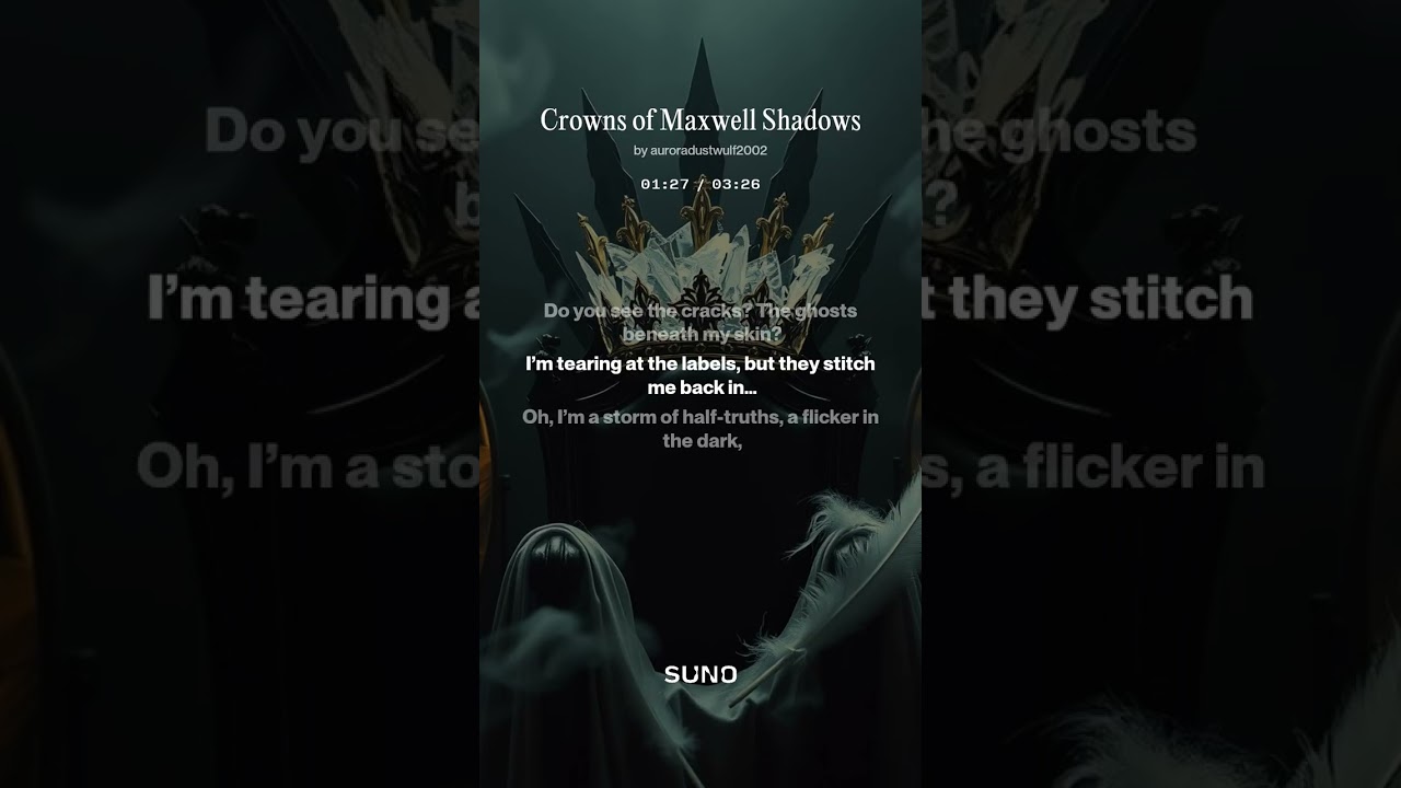 Crowns of Maxwell Shadows