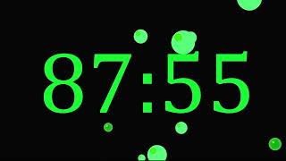 Celebrity 99 Minute Countdown Timer, without Music| Learn the Color Green| Colors| Animated Bubbles| Day 99 Net Worth
