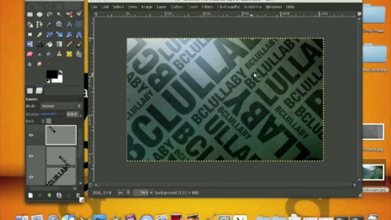 Trendy Typography Design (GIMP) - YouTube