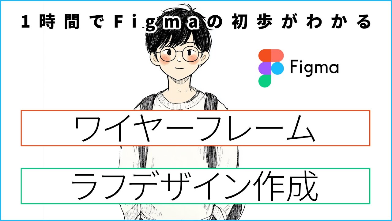 【#figma 】ワイヤーフレーム・ラフデザインの作り方。まったく初めての人でも大丈夫！この動画一本でFigmaの始め方がわかります。