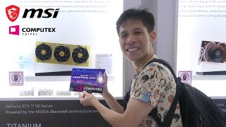 Custom PCs and Monitors with MSI at Computex 2025!
