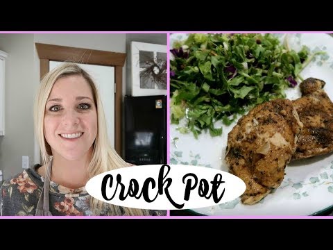 Easy Crock Pot Recipe | Balsamic Chicken Thighs