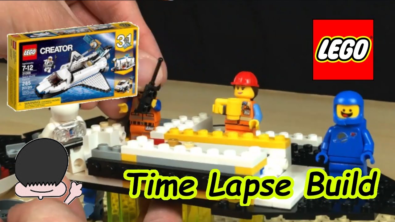 BeanBean Toys Review LEGO Moon Station Time Lapse