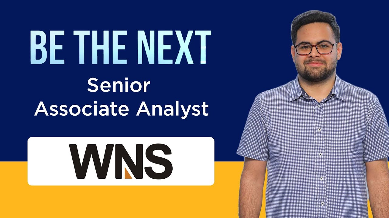 Data Science Stories | Senior Associate Analyst at WNS | Be The Next ...