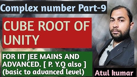 Complex number part-9 | jee mains and advanced | pyq - 1990 to 2023 | for 2024 | by atul kumar sir