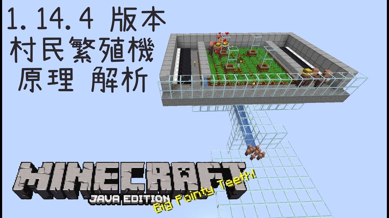 Minecraft 1 14 4 村民繁殖機原理 Youtube