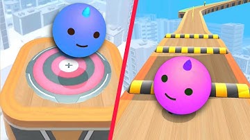 Sky Rolling Ball ♥️Fast Gameplay🏁 Android, iOS (Part 31)