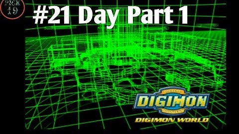 Psx:Digimon World #21 Day Part 1 - Gotta save Myotismon at undergrond Lab for SkullGreymon.