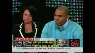 Chris Brown At Larry King Pt1 Legendado