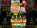 RRB NTPC Graduate 2024 Typing Result Date Out? | Result Kab Aayega | Cut Off | Merit List | Latest
