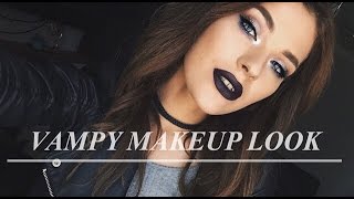 Vampy makeup tutorial with two lip option using Makeup Revolution