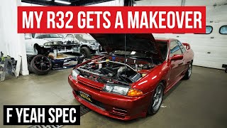 Extreme Makeover GT-R Edition: Dropping My R32 Off At Tommy F Yeah's Shop