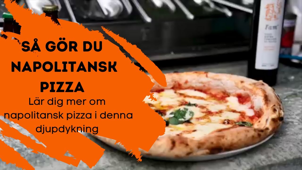 Så gör du napolitansk pizza - gör en djupdykning och få tips av Marcus Larsson | Burgerstore