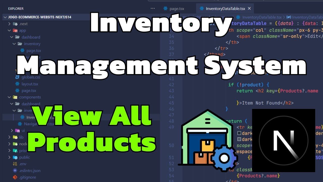 Trying to be Productive Day #2 | My Own Inventory Management System ...