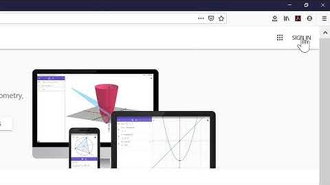 GeoGebra Initial Account Setup