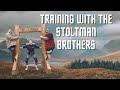 I trained with the worlds strongest brothers  ft 300kg yoke