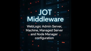 WebLogic Server Startup Behaviour, Creating Managed Server, Machine, config Node Manager