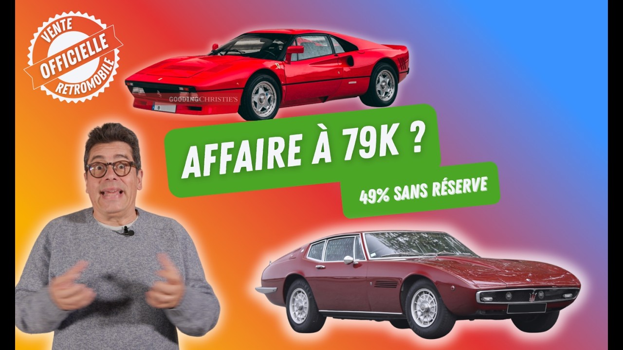 Gooding à Rétromobile : 79 % vendus, le marché devient sélectif