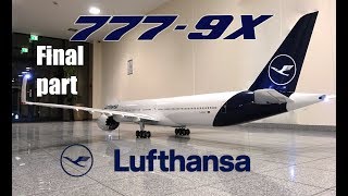 BOEING 777-9X Lufthansa new livery/RC airliner build video FINAL