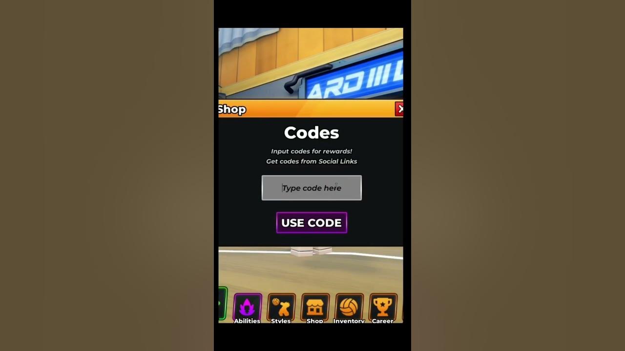 All codes to Haikyu Legends #roblox #robloxfyp #anime #haikyuu - YouTube