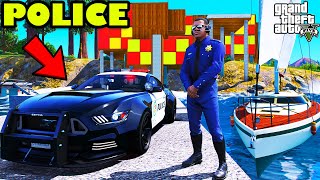 Download Lagu Franklin Become Richest Police Officer And Bought Supercar In GTA 5 | SHINCHAN and CHOP MP3