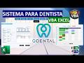 💻 Sistema en VBA Excel para Dentistas | Gestiona Pacientes, Citas y Consultorio Fácil