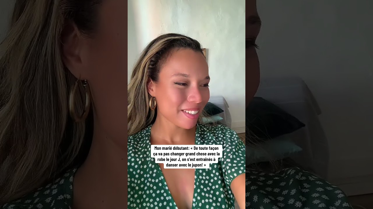 Danse de mariage pour débutants: jupon vs robe de mariée 