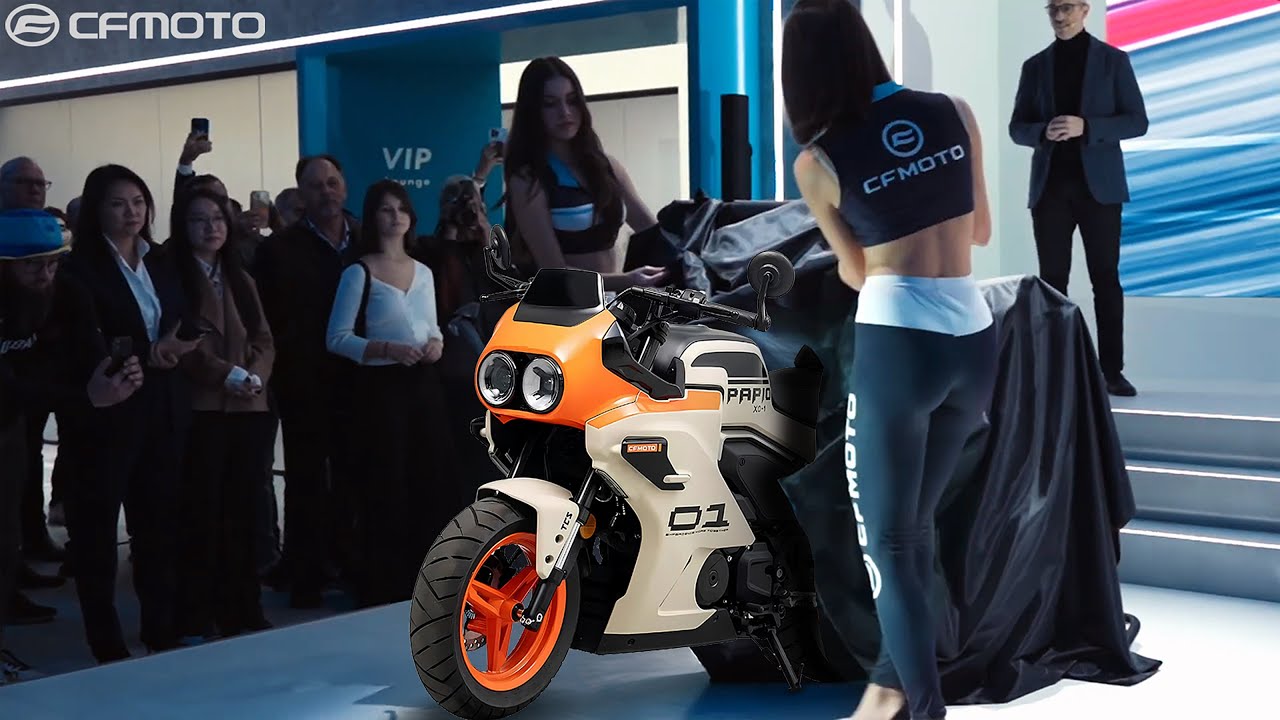 2025 CFMOTO Papio XO-1 SS UNVEILED! | Mini Sportbike Rival to Honda Grom with GSX-R750 Retro Style?!