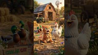Chalak Cat Ki Badi Haar!  #shorts #trending #viral #cat #hen #funny #explore #ytstudioes #ytshorts