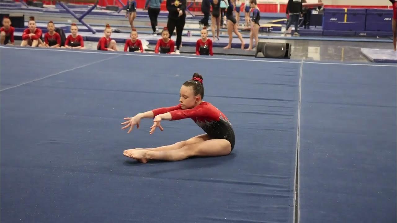 Siena Mowery Floor Gliders Invitational 2023 Wildfire Gymnast Level 6