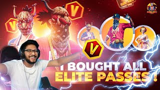 I Bought All Old Elite Pass Bundles - Hall of Elites Event - Free Fire Telugu - Munna bhai gaming