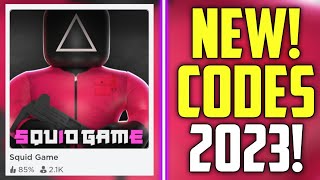 Roblox: Codes Squid Game X December 2023 - Alucare