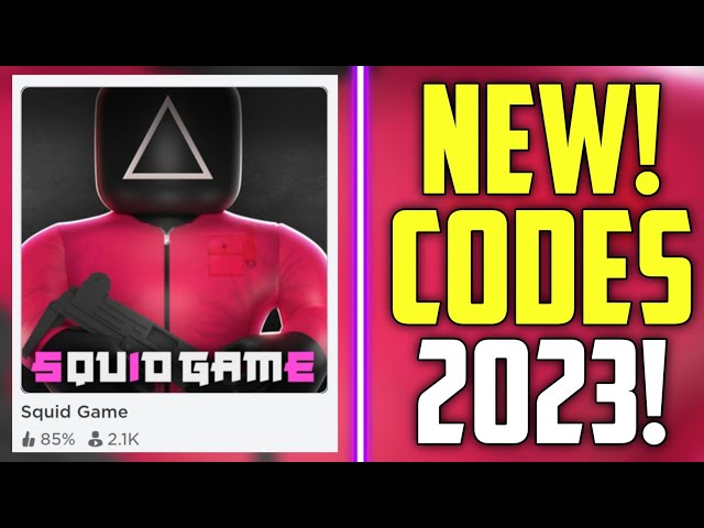 Squid Game Codes (December 2023) - Roblox