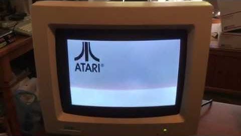 Atari Falcon booting 2016