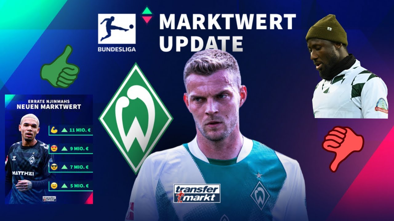 Marktwert Update Bundesliga / Werder Bremen