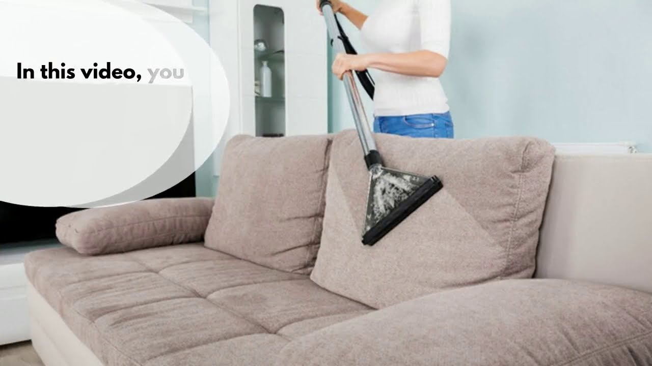 How to Clean a Fabric Couch? YouTube