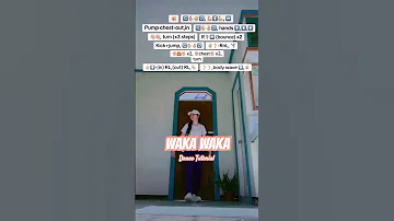 WAKA WAKA Dance tutorial-TikTok dance #shorts